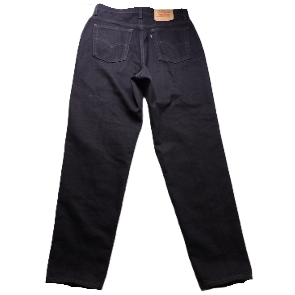 VTG 90s Levi 512 Jeans Women 16 Reg Black Slim Tapered Leg High Rise Made In USA